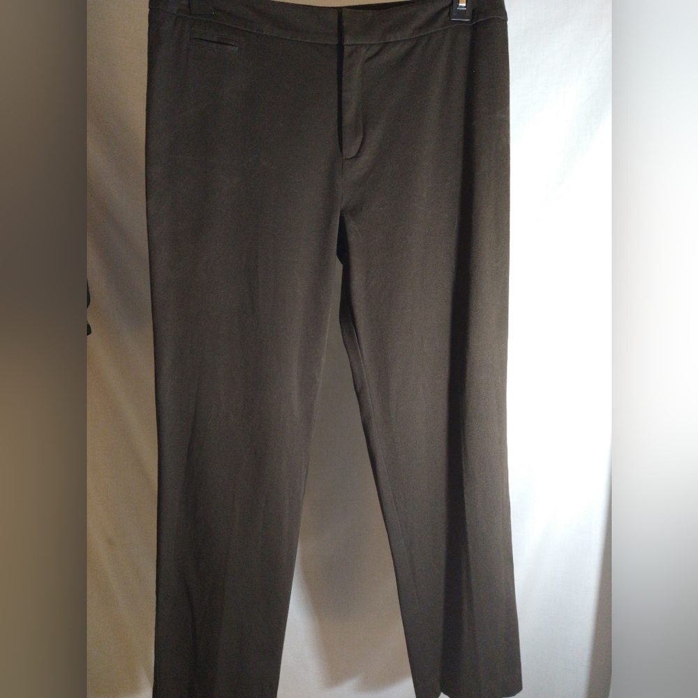 UNLISTED (KENNETH COLE PRODUCTION) BROWN CASUAL COTTON & SPANDEX PANTS